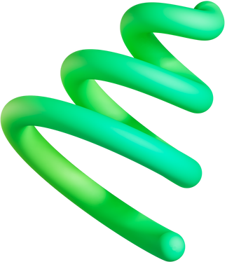 3D Smooth Gradient  Helix