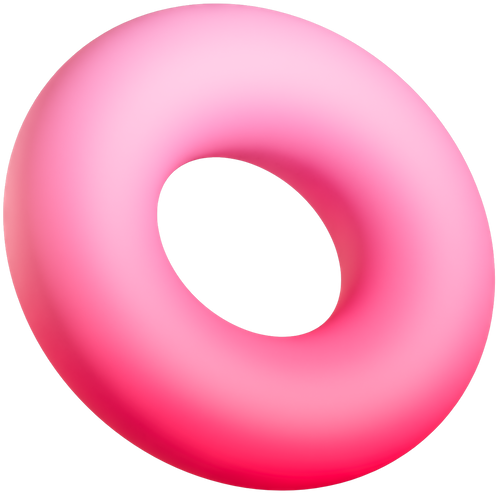 3D Smooth Gradient  Torus
