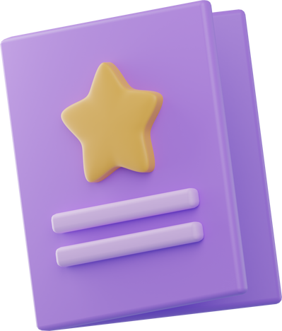 3D Greeting Card Illustration