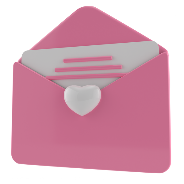 Wedding Invitation 3D Icon